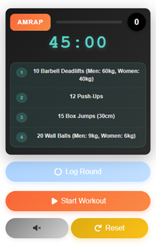 AMRAP Timer